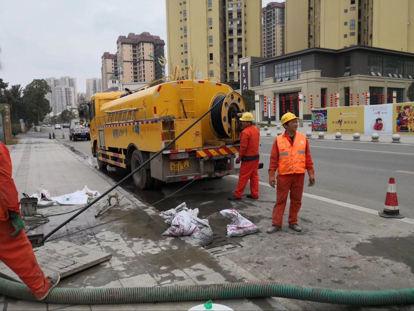 东光排污管道清淤-管道清洗